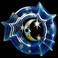 #D280 - Moon & Stars Wind Spinner